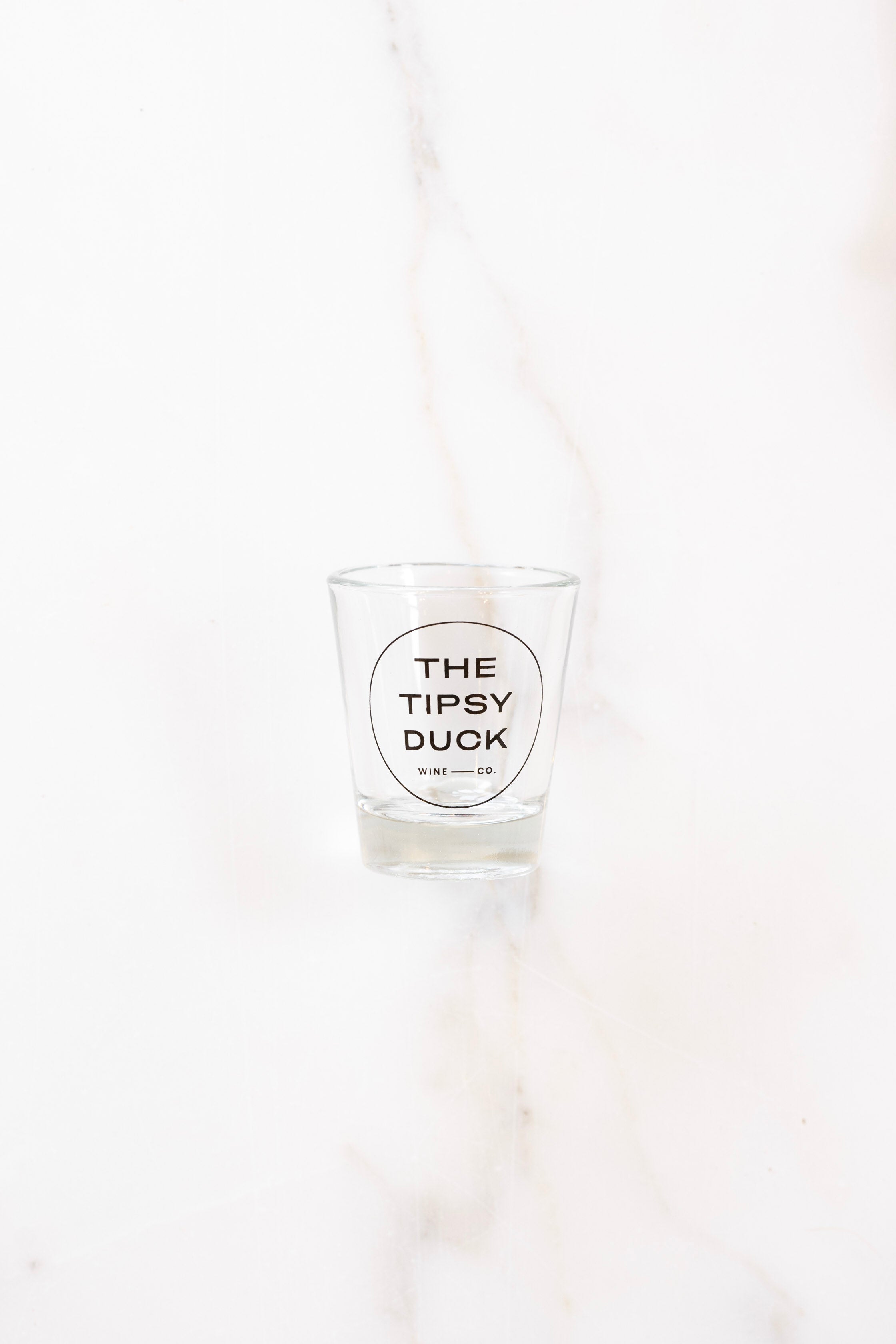 Tipsy Duck Shot Glass